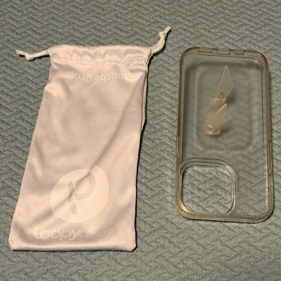 LOOPY CASES Iphone 14 PRO Matte Clear Case Righty - Picture 2 of 2